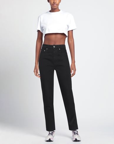 Maison Kitsuné Woman Jeans Black