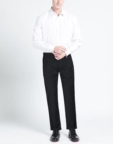 Roberto P Luxury Man Pants Black Size 33 Wool, Polyester, Elastane