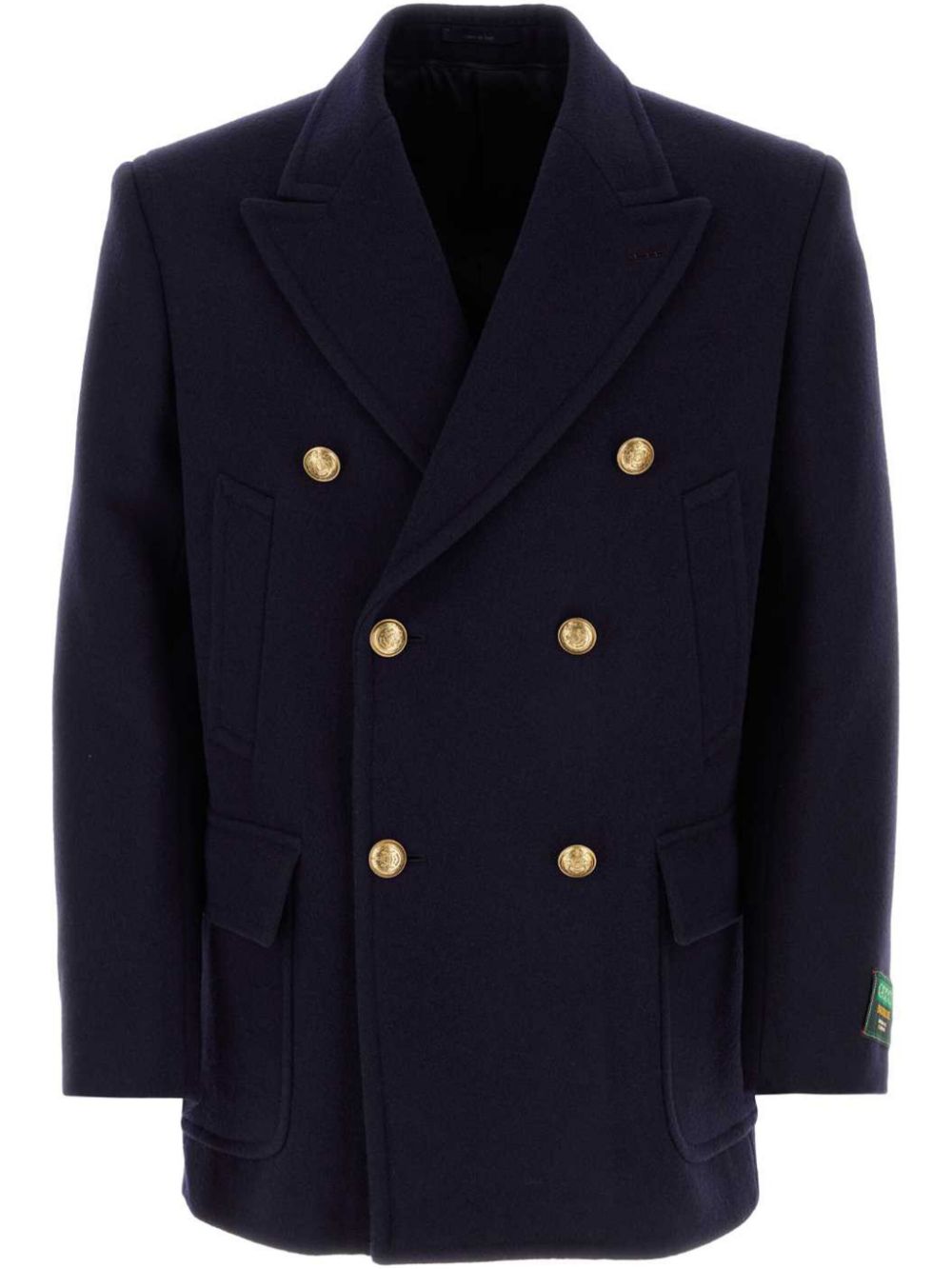 Wool peacoat - Blue