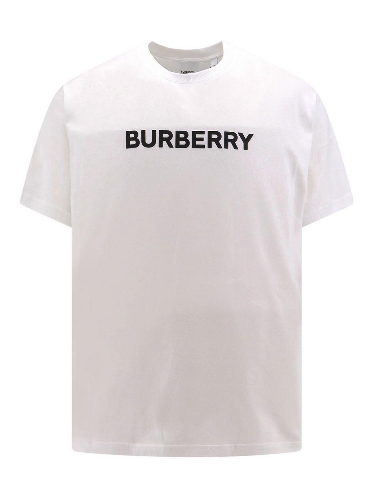 Cotton t-shirt with logo print