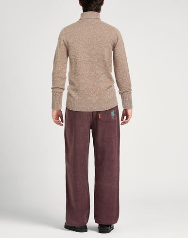 Man Turtleneck Sand Size 36 Lambswool