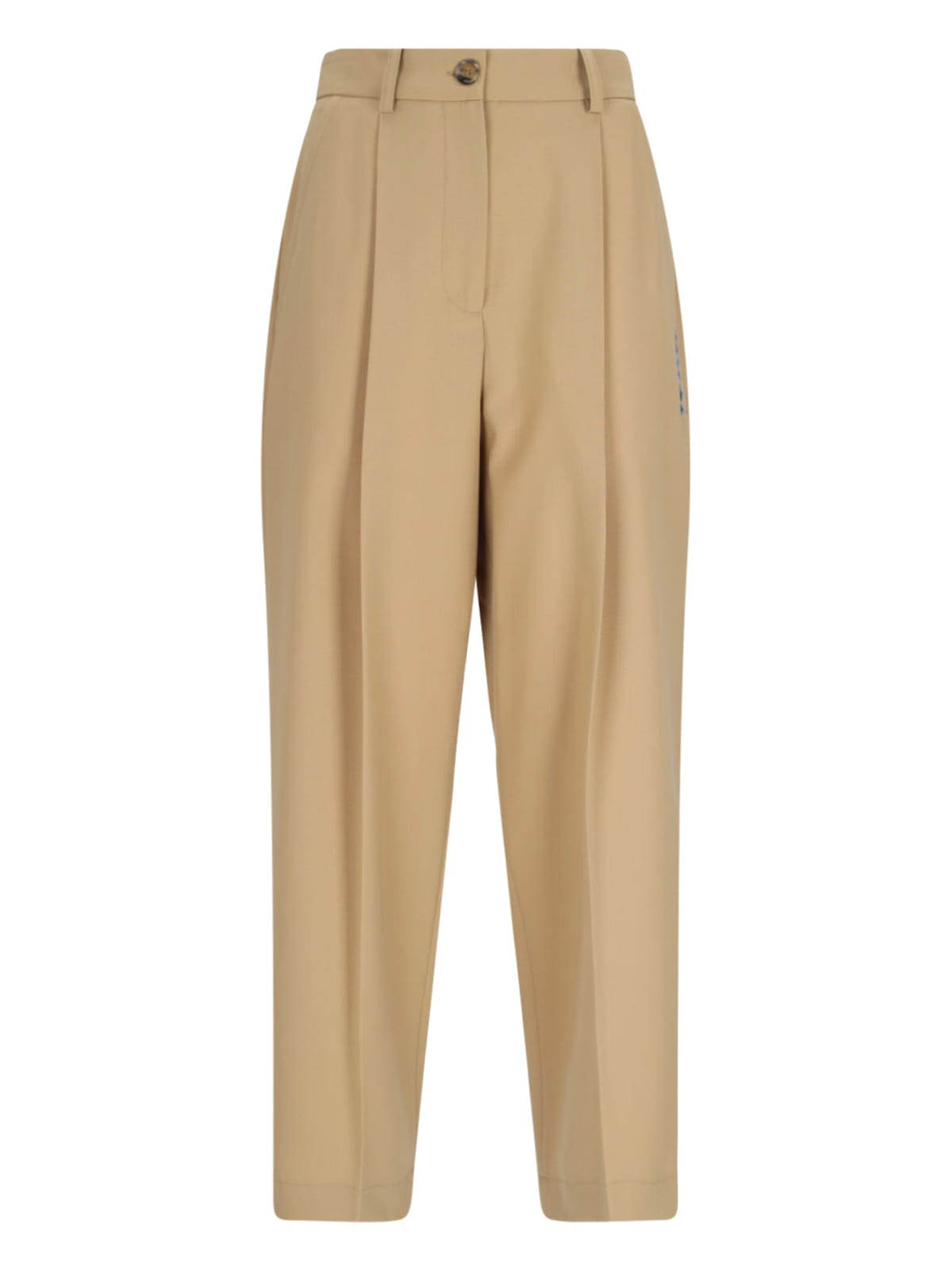 Logo Straight Pants