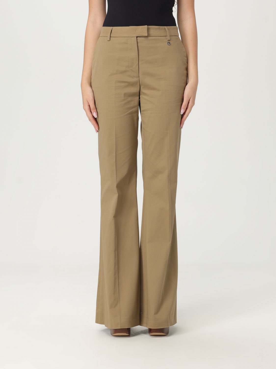 Pants LIU JO Woman color Green