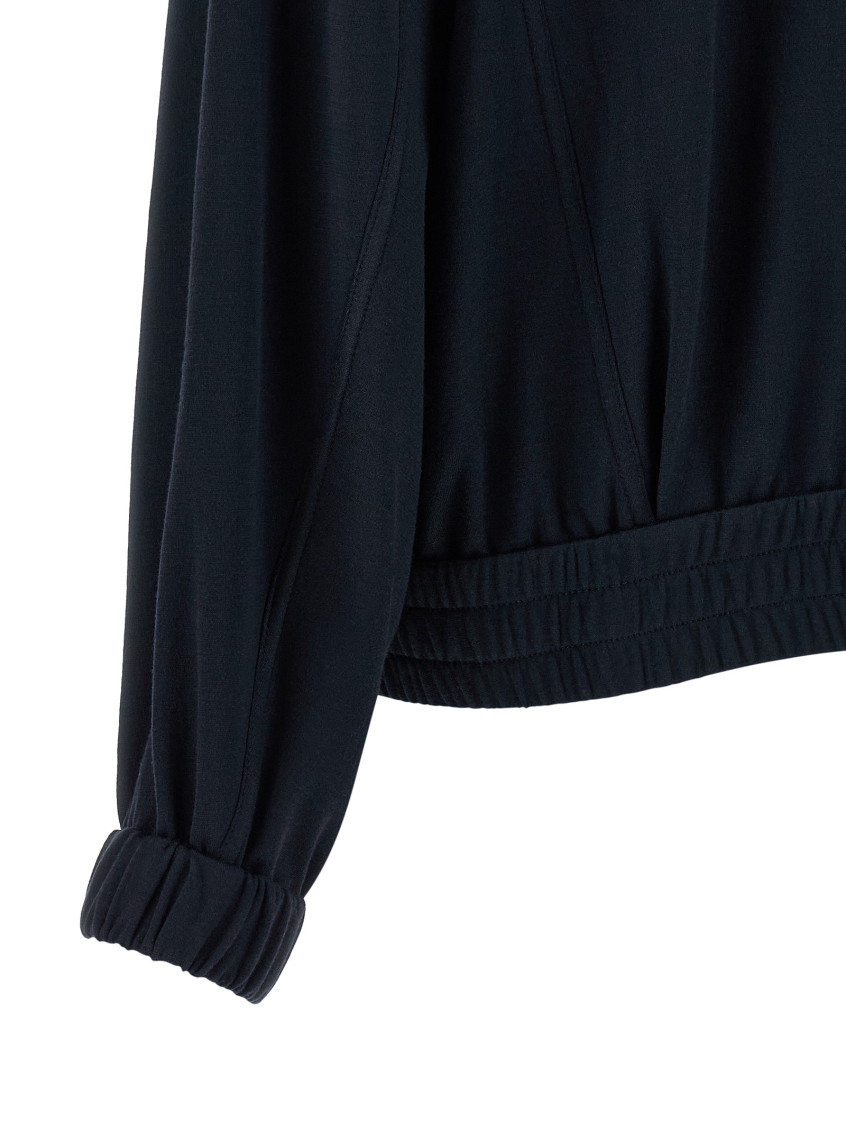 Cotton And Silk Sweatshirt