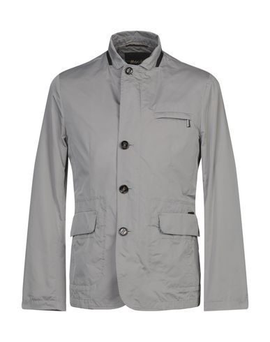 Man Jacket Grey Size 38 Polyester