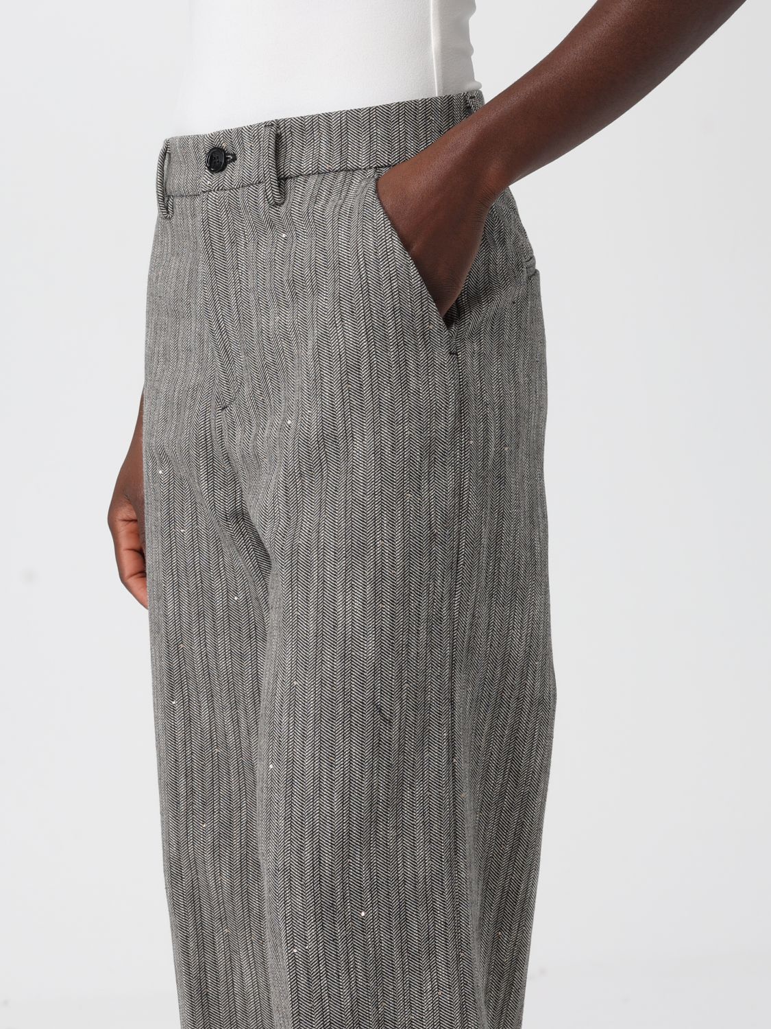 Pants Woman color Grey
