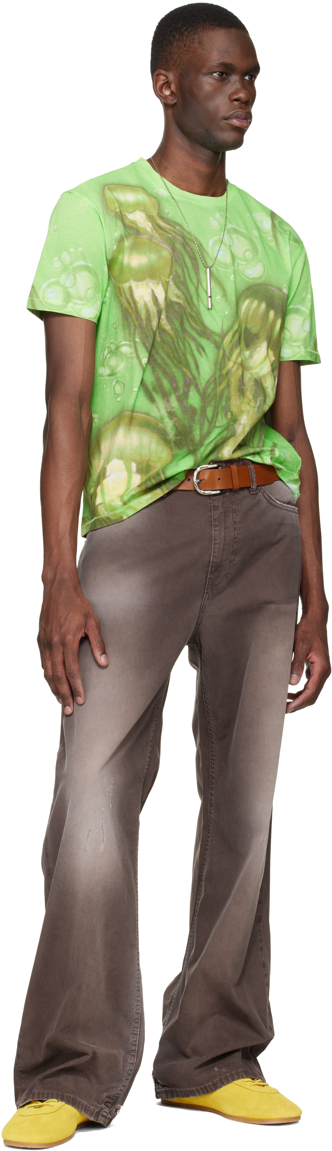 Green Airbrush T-shirt