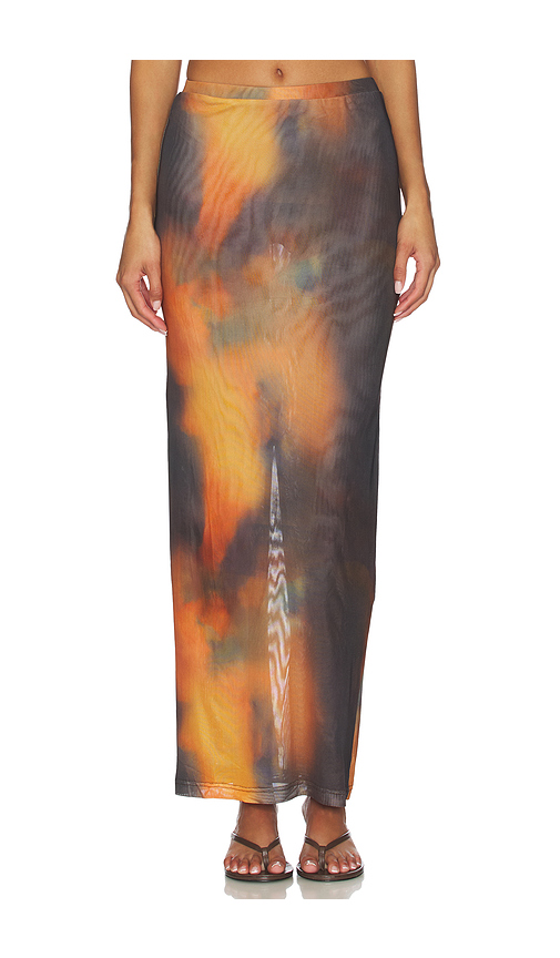 BY.DYLN Maddox Skirt in Sunset. XS also in L, M