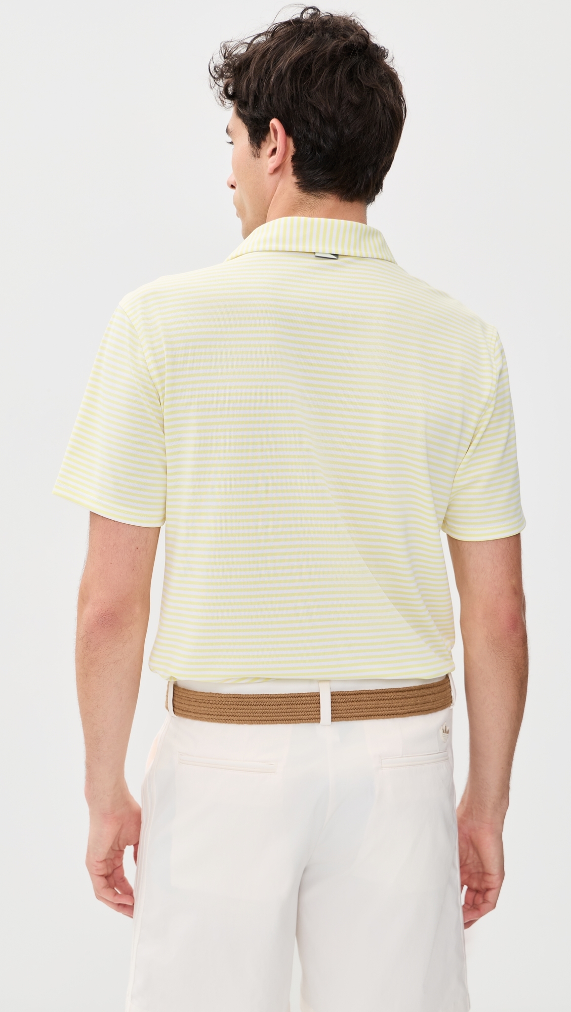 Randoplh Striped Polo Yellow