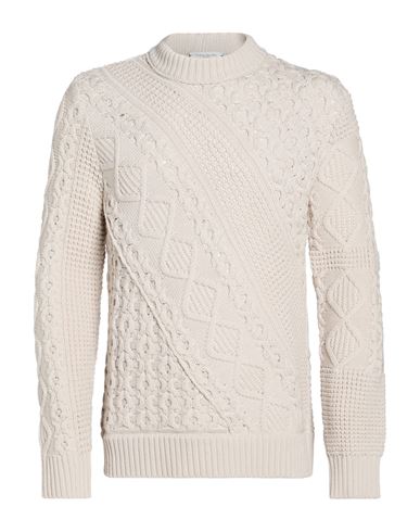 Man Sweater Light grey Size L Virgin Wool