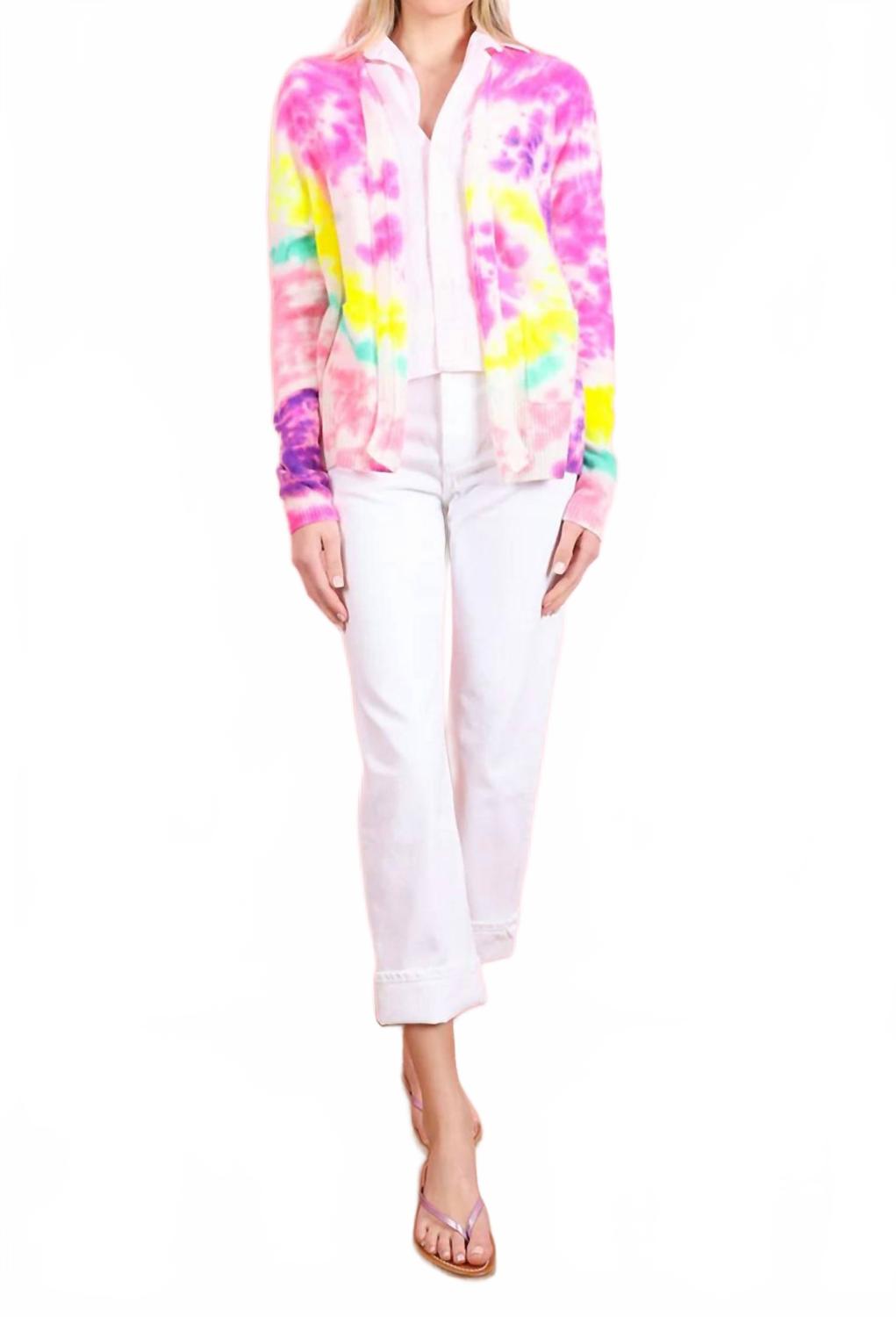 Pocket Long Sleeve Cardigan In Caline