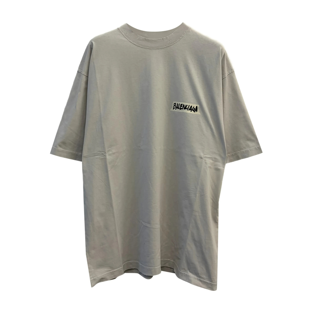 Balenciaga - medium fit crew neck short sleeve t shirt