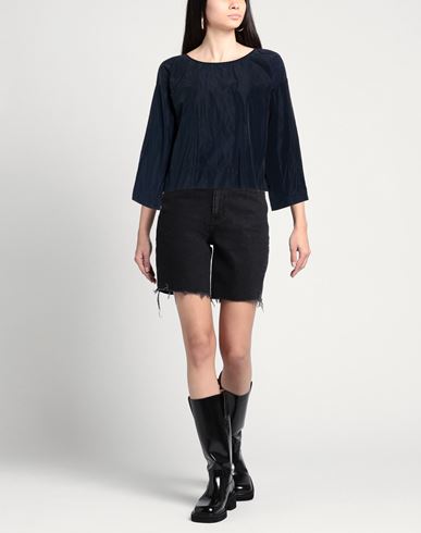 Woman Top Navy Size L Polyester