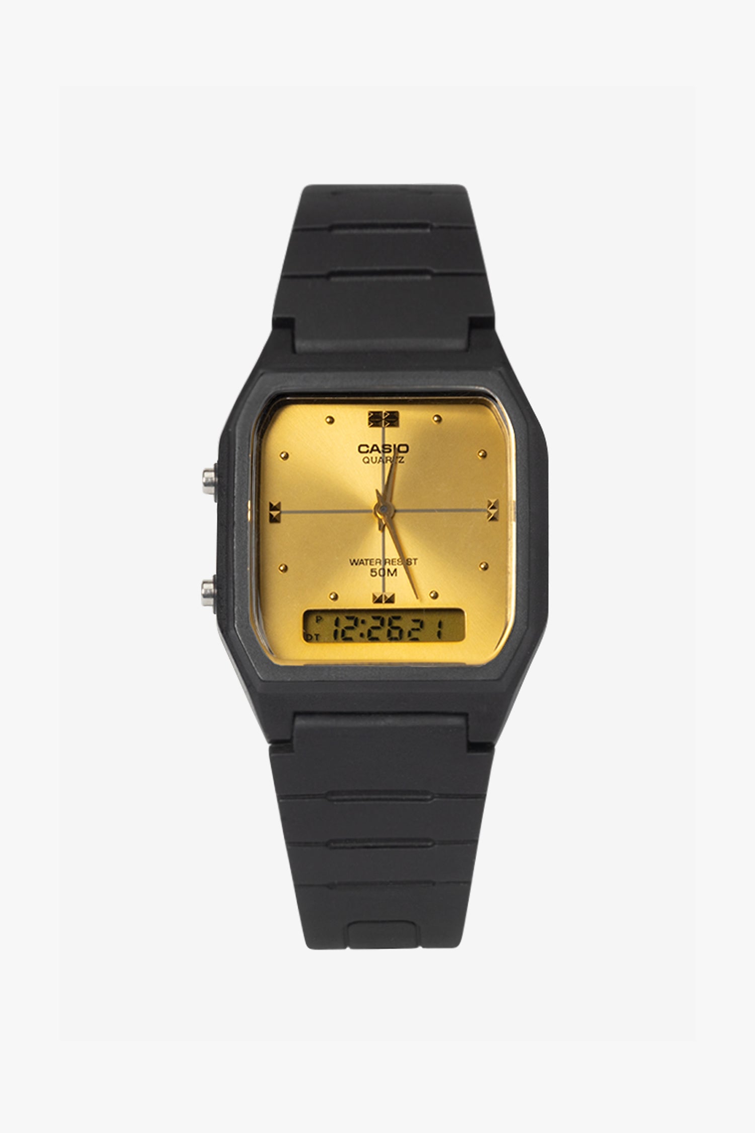 WCHA48HE - Men's Casio Ana-Digi Dual Time Watch - Graphite / O