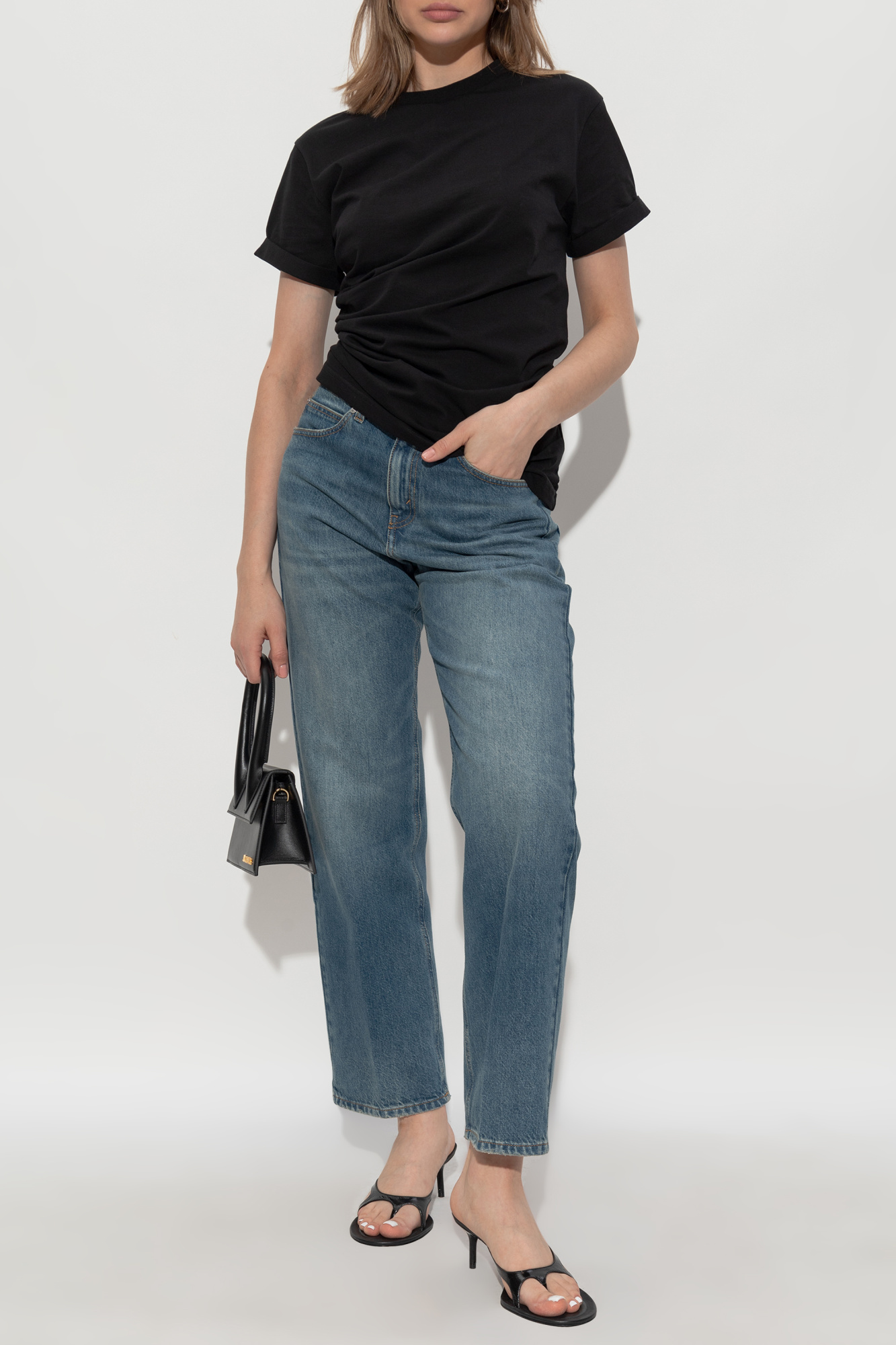 Victoria Beckham Straight-leg Jeans, Women's, Blue