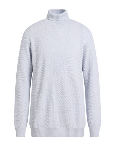 Man Turtleneck Sky blue Size 46 Virgin Wool