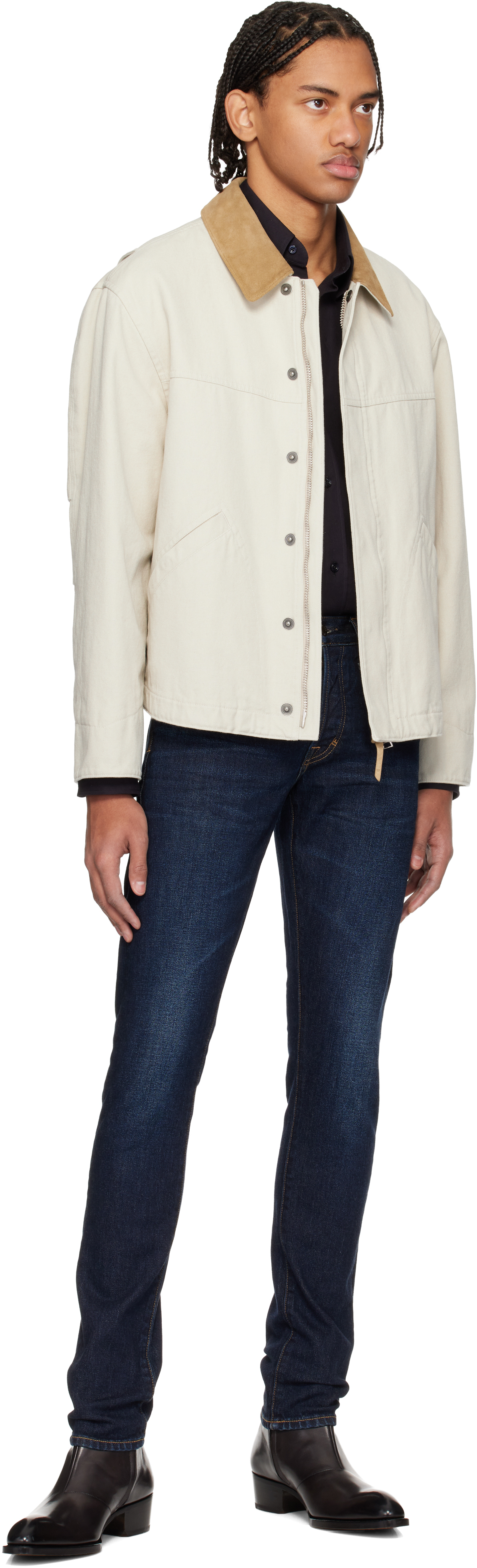 Tan Cotton Canvas Workwear Jacket
