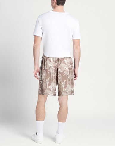 Man Shorts & Bermuda Shorts Khaki Size XXL Polyester