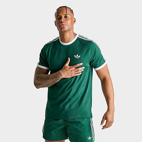 Men's Originals Cali T-Shirt in Collegiate Green/White