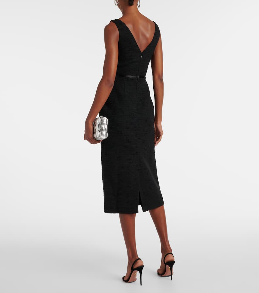 Tweed midi dress