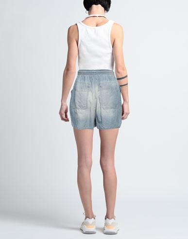 Woman Denim shorts Blue Size M Textile fibers