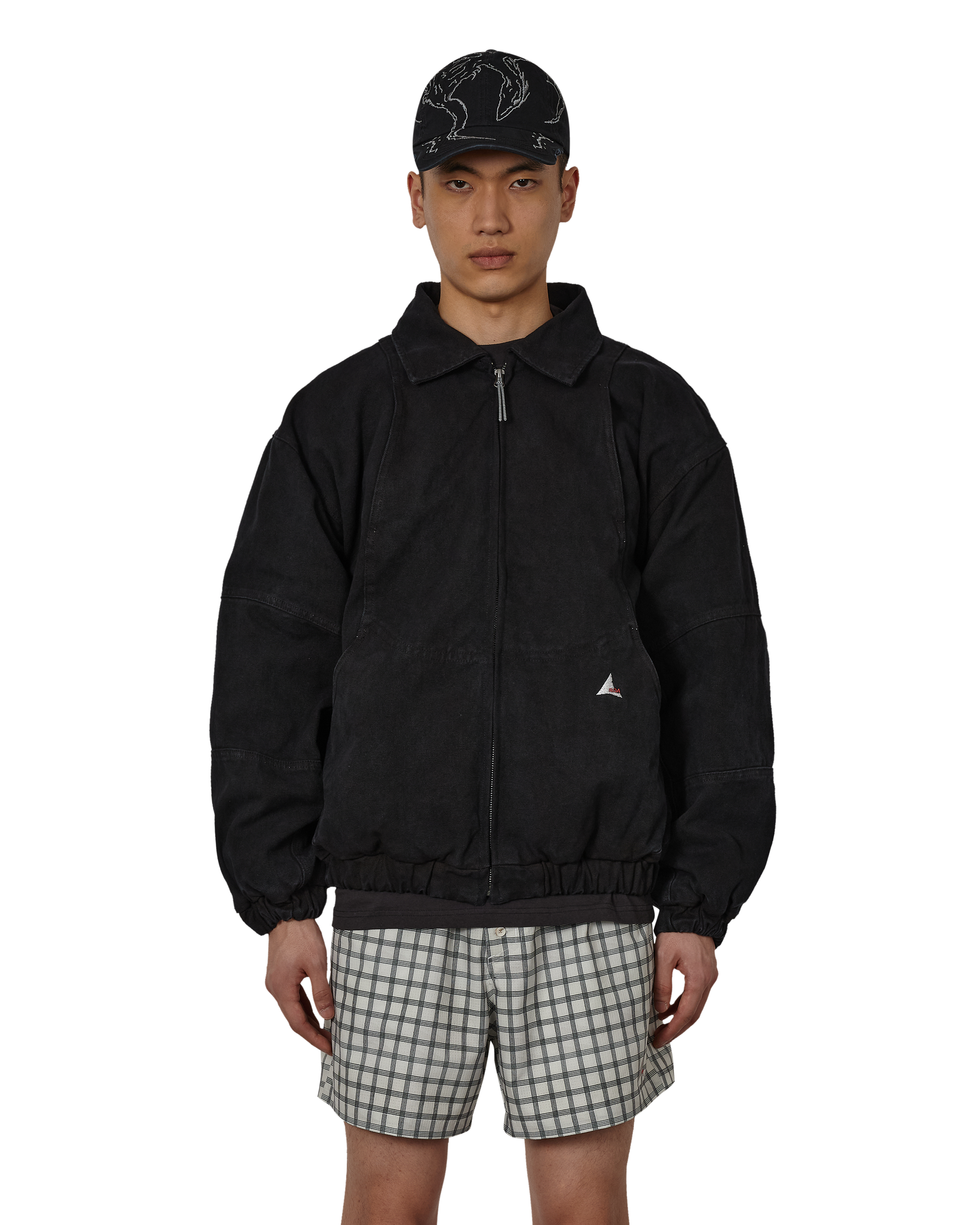 Jacket ROA Ash Canvas Jacket Washed Black
