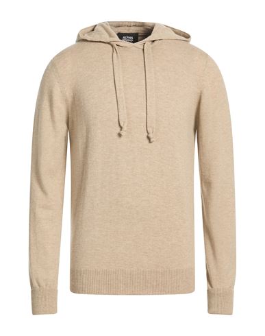 Man Sweater Beige Size 40 Geelong Wool