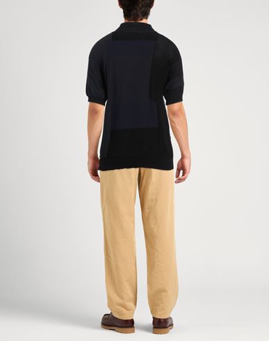 Maison Flâneur Man Sweater Black Size 40 Cotton