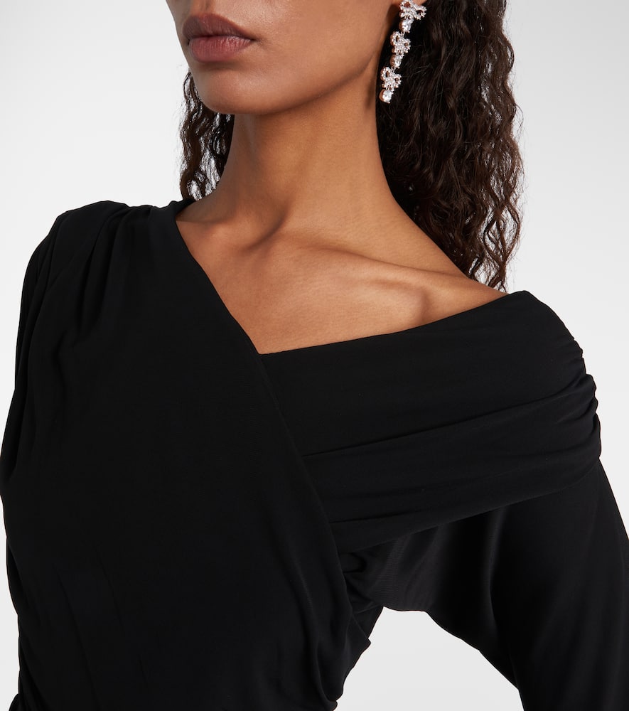 Ruched maxi dress