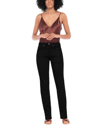 Woman Jeans Black Size 29W
