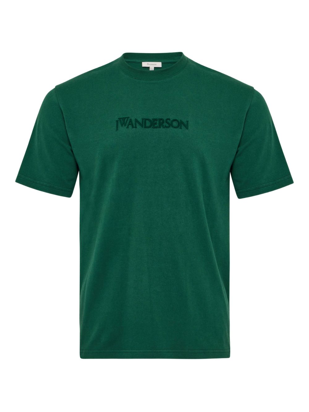 Logo-embroidered T-shirt - Green
