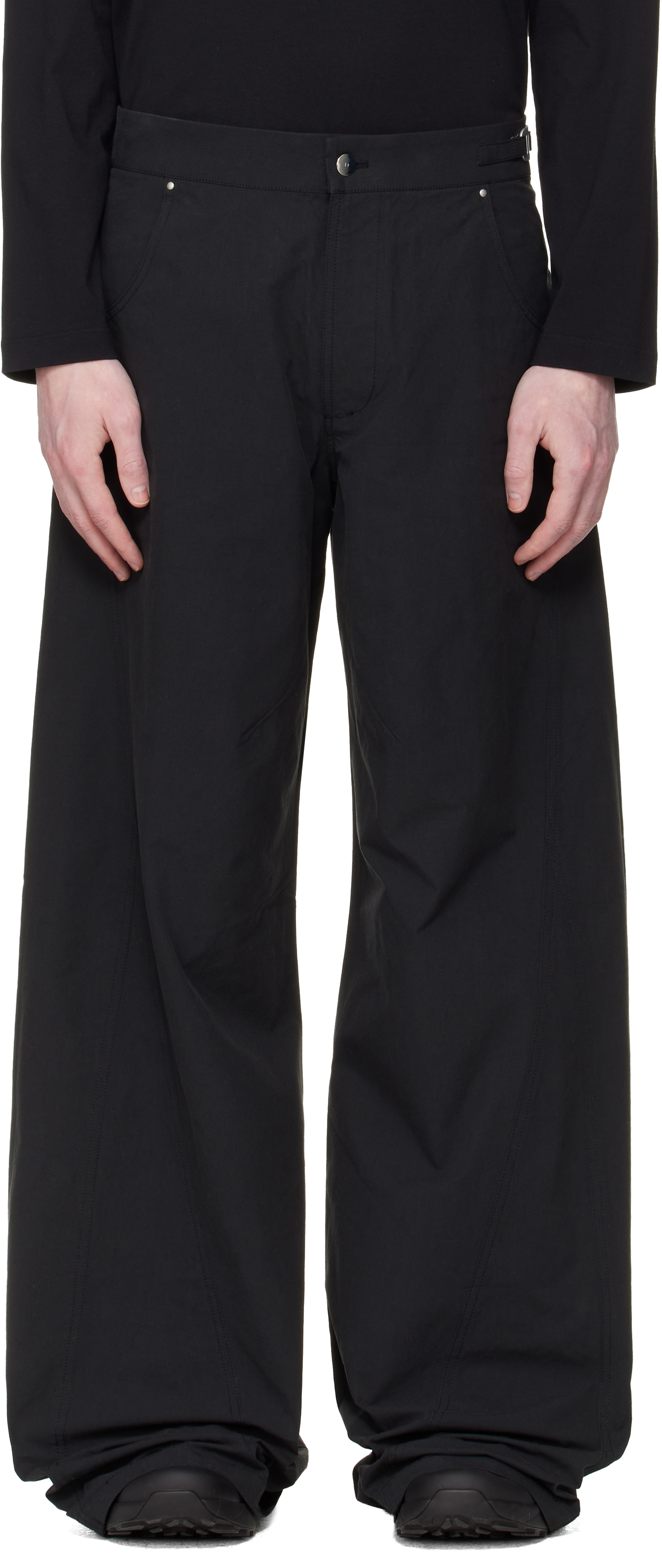 Black Sella Trousers