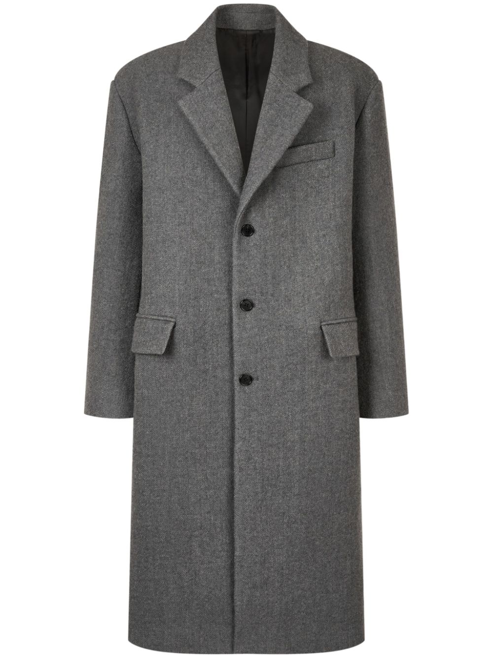 Single-breasted coat - Grey