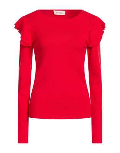 Woman Sweater Red Size 8 Viscose, Polyester