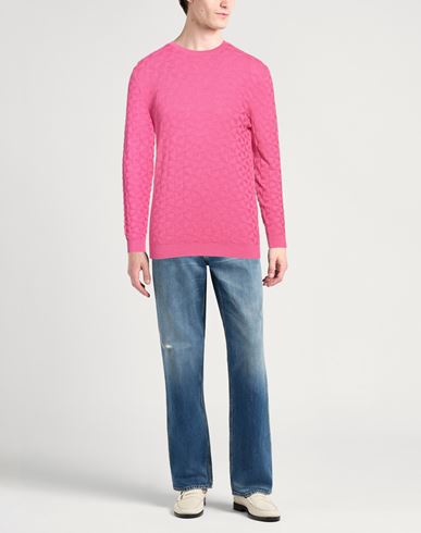 Man Sweater Magenta