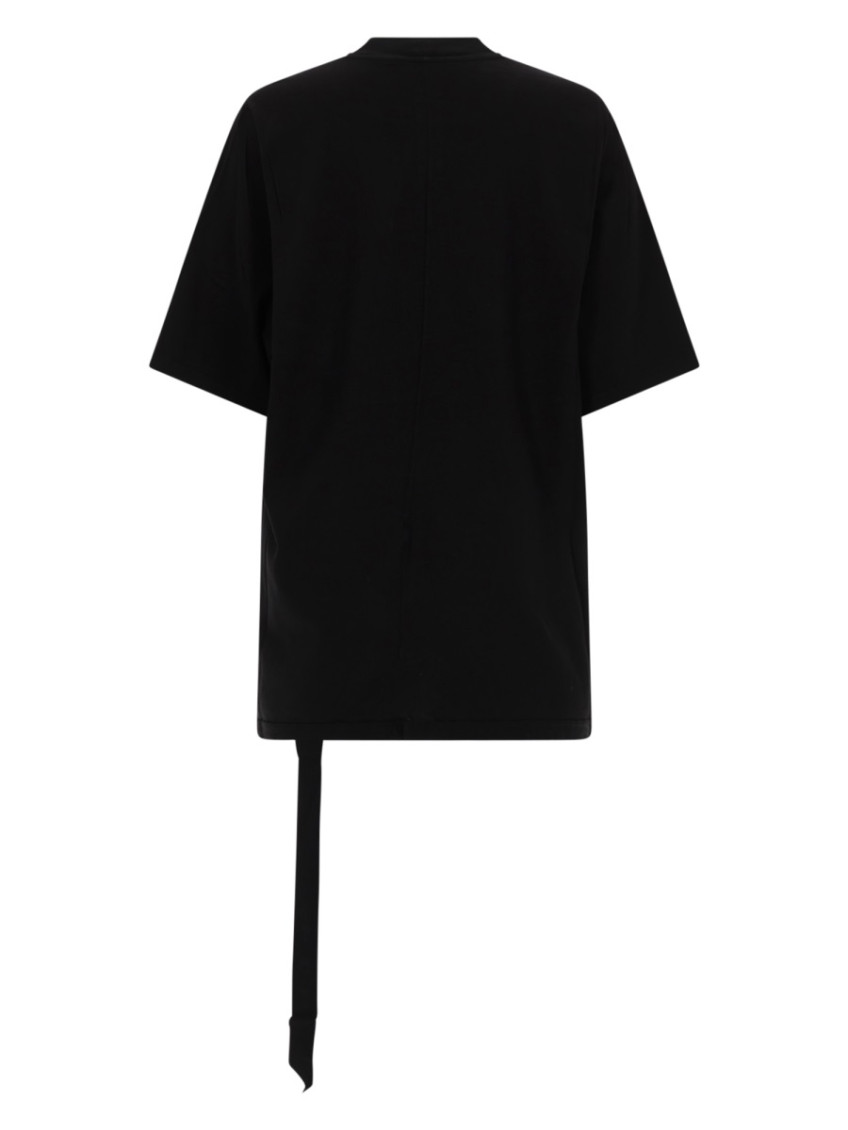 Black Graphic Crew Neck T-Shirt