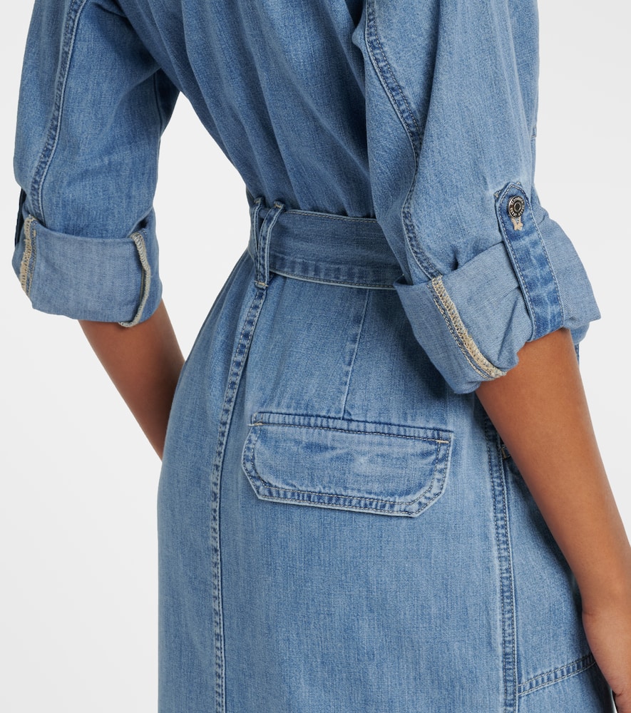 Evelyn denim shirt dress