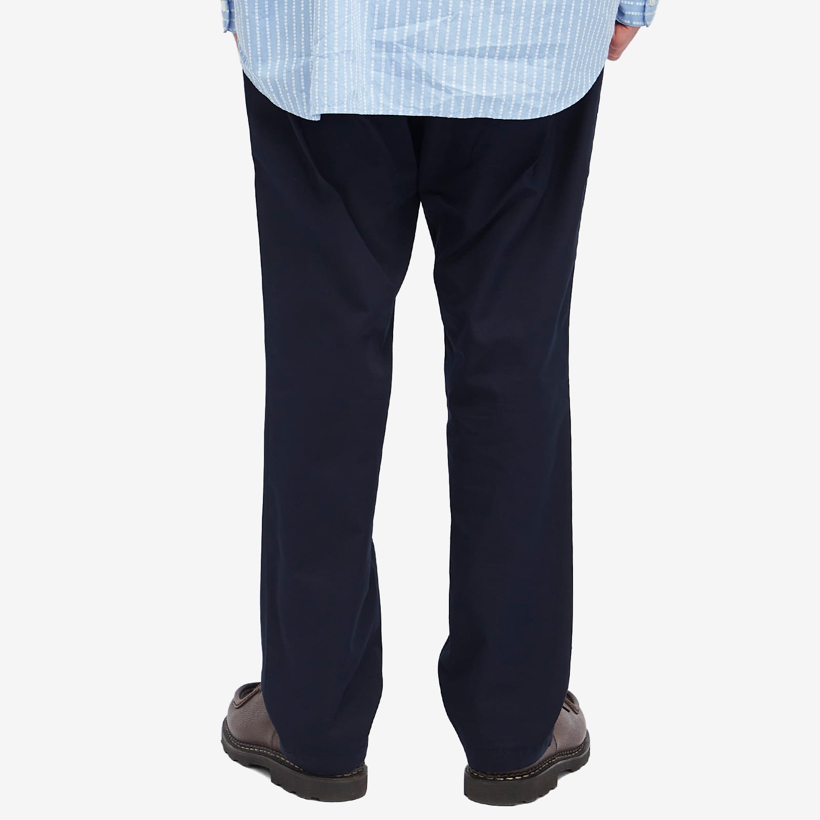 Men's Drawstring Trousers in Navy