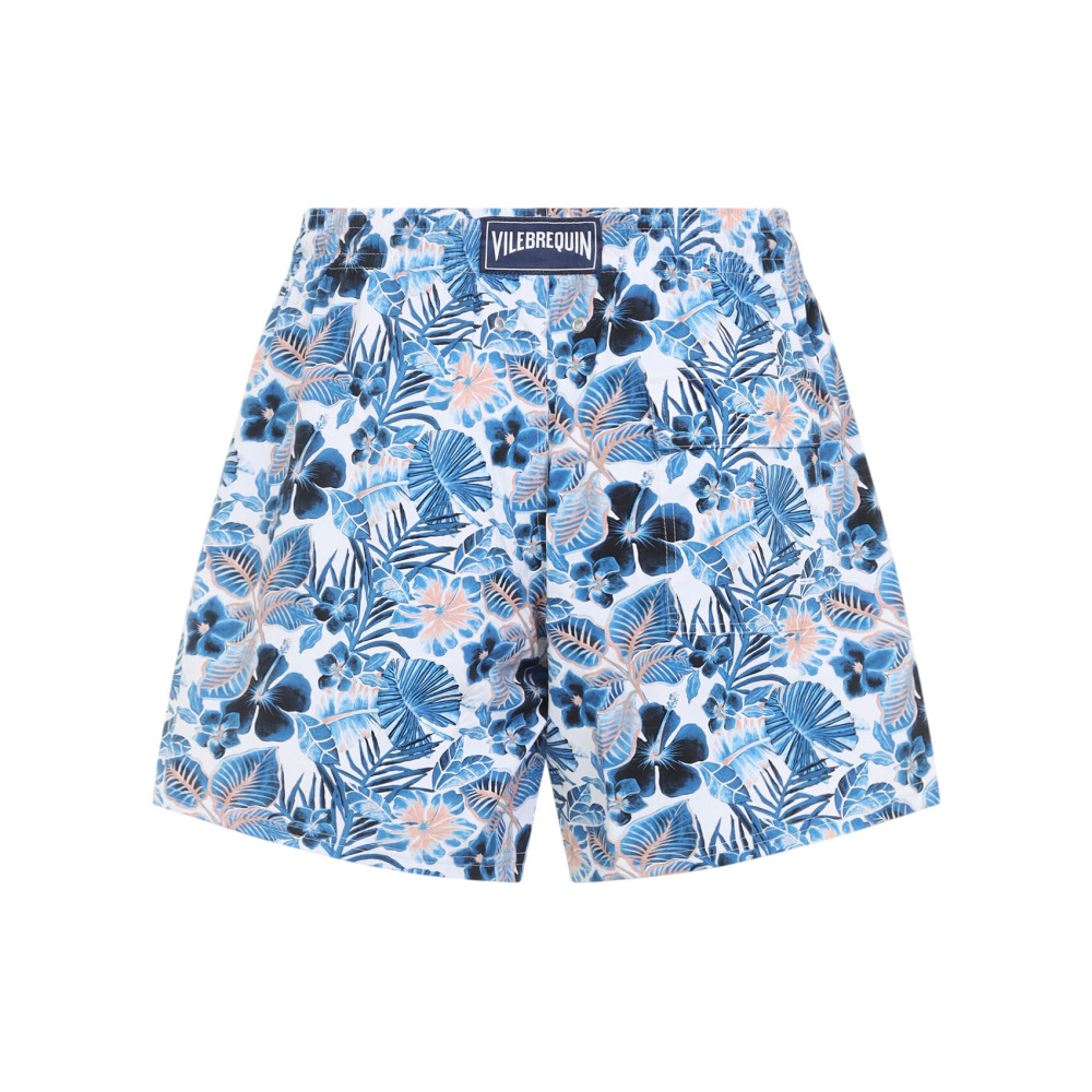 Multicolor Floral Swim Shorts