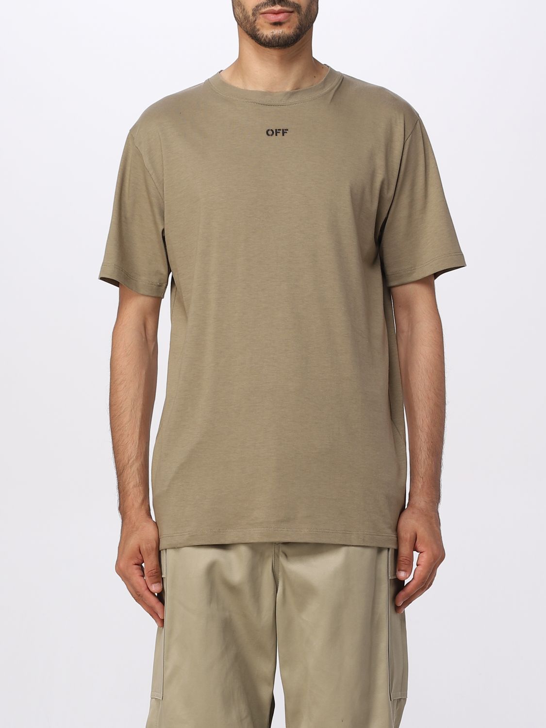 T-Shirt Men color Beige