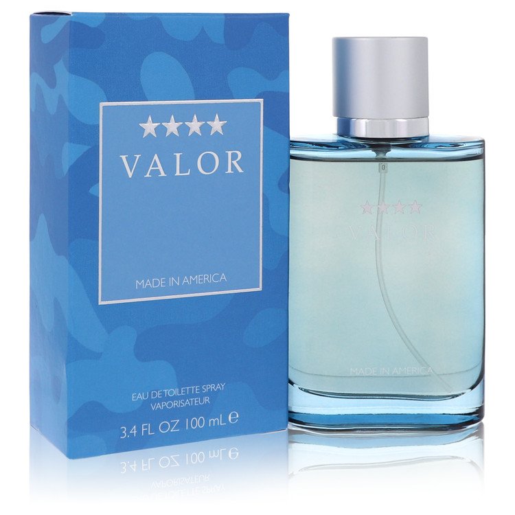 2pcs Combo Valor by Eau De Toilette Spray 3.4 oz Men