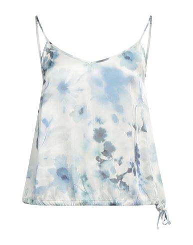 Deha Woman Top Light blue Size L Viscose