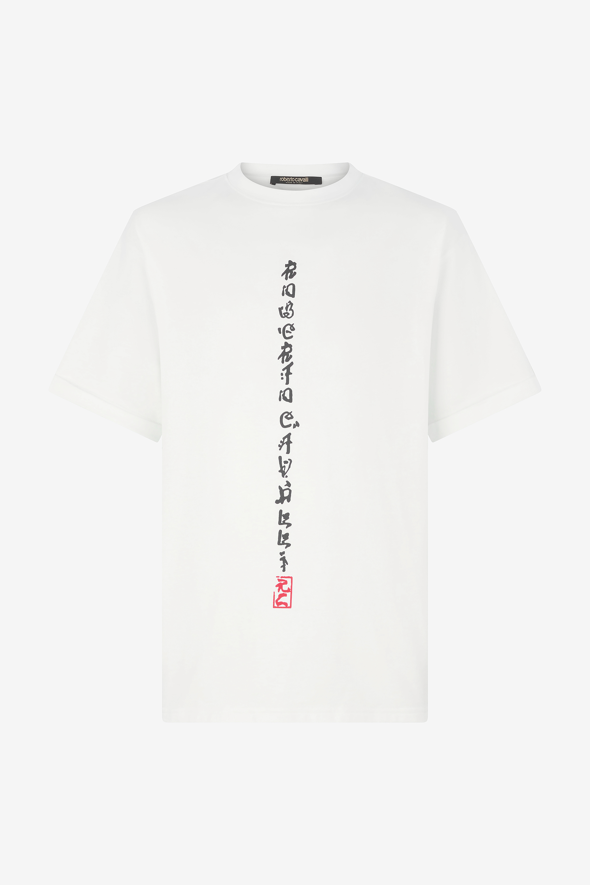 T-shirt With Dragons And Logo - Male T