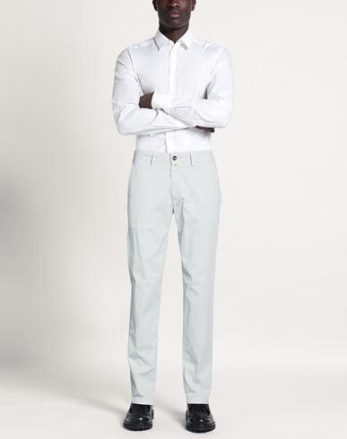 Man Pants Sky blue Size 30 Cotton, Elastane
