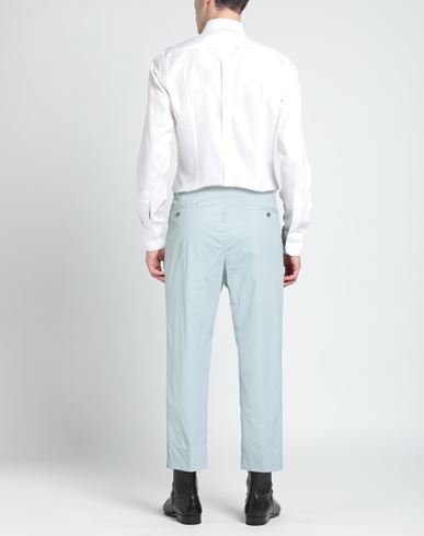 Man Pants Sky blue Size 30 Cotton, Elastane