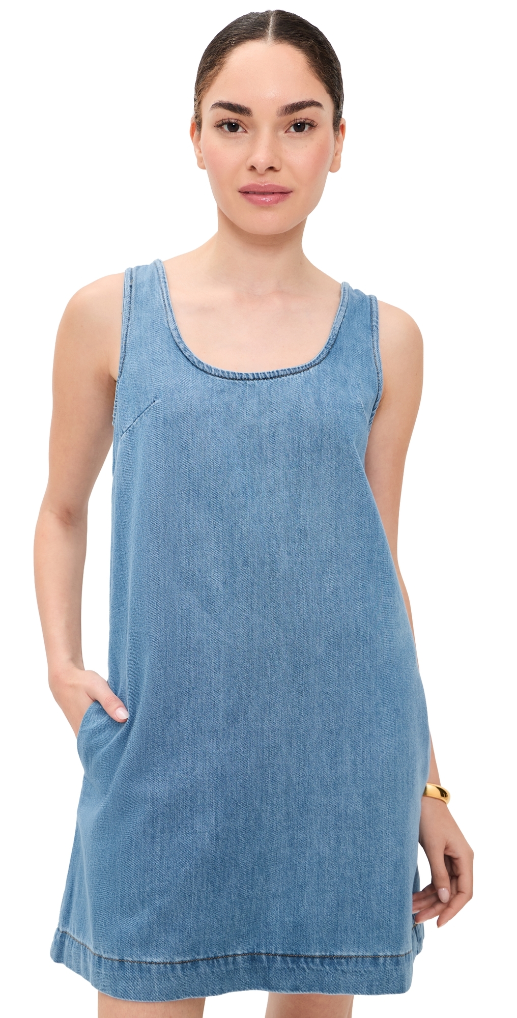 The Scoop Neck Mini Dress Notable