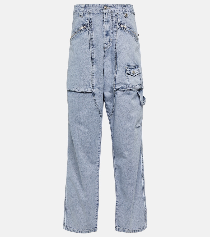 Paciane wide-leg cargo jeans
