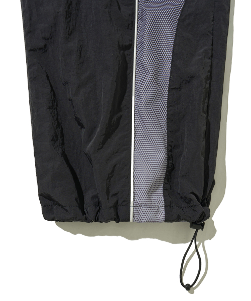 Speed Track Solid nylon Pants Black