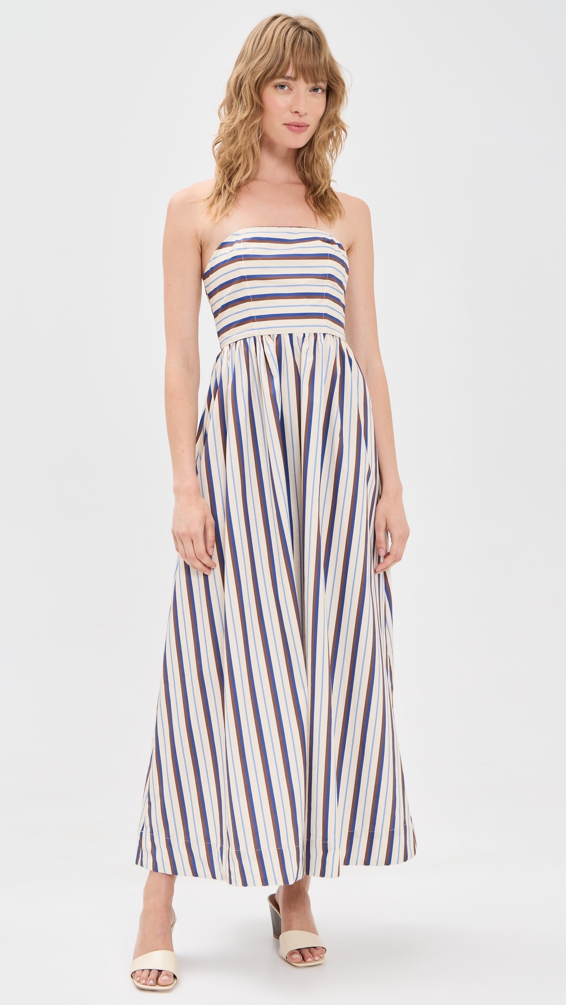 Sylvie Midi Dress Stripe