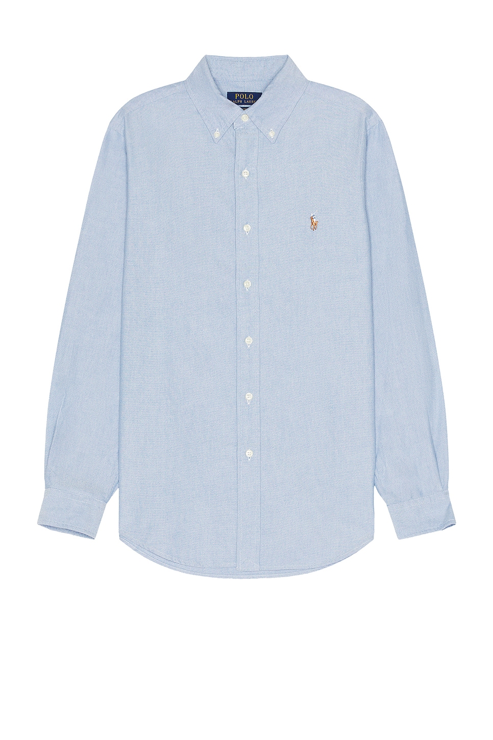 Polo Ralph Lauren Long Sleeve Oxford Sport Shirt in Blue